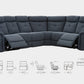 Skylar Modern Motion Reclining Sectional