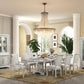 Stella Mia Traditional 9 PC Dining Table Set
