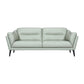 Franz Mint Leather Sofa