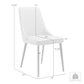 GENESIS Modern Dining Chair Set of 2