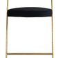 Golden Black Barstool