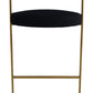 Golden Black Barstool