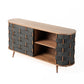 Grey Woven Sideboard Buffet
