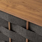 Grey Woven Sideboard Buffet