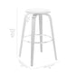 Modern Curved Wood Counter Stool
