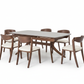 Hadsten 7 Pc Dining Table Set