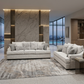 Misty Grey Sofa Set