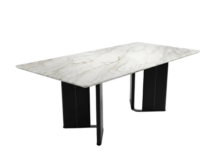 Linea Marble Dining Table
