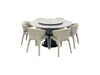 Emperador Grey Dining Table
