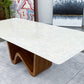 Eterna Frost Luxury Marble Dining Table