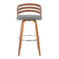 ArcLuxe Mid-Century Swivel Bar Stool