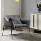 Karen Contemporary Velvet Lounge Chair