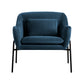 Karen Contemporary Velvet Lounge Chair