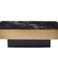 Agate Sintered Stone Rectangle Coffee Table