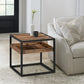 Ludgate Industrial Rustic Side Table