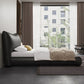 Lavelle Leather Upholstered Bed