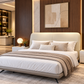 Luna Modern Upholstered Platform Floating Bed