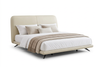 Luna Modern Upholstered Platform Floating Bed