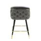 Luxury Tufted Bar Stool