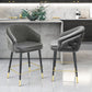 Luxury Tufted Bar Stool