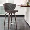 Diamond Luxe Swivel Bar Stool