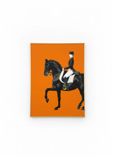 Maison Cavalier Leather Wall Art