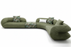 Makara Olive Sectional