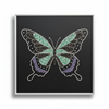 Malachite Butterfly Wall Art（Without Glass）