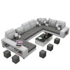 Marina Modular Tufted Sectional Style D