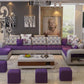 Marina Modular Tufted Sectional Style E