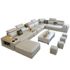 Marina Modular Tufted Sectional Style F