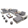 Marina Modular Tufted Sectional Style G