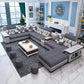 Marina Modular Tufted Sectional Style G
