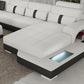 Marque Leather Sectional