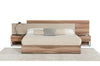 Modern Walnut Harmony Bed