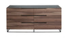 Modern Walnut Harmony Dresser