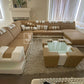 Aero Leather LED Sectional