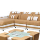 Aero Leather LED Sectional