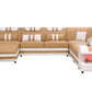 Aero Leather LED Sectional