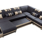 Aero Leather LED Sectional