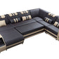Aero Leather LED Sectional