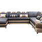 Aero Leather LED Sectional