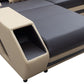 Aero Leather LED Sectional