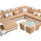 Aero Leather LED Sectional