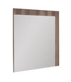 Modern Walnut Harmony Mirror