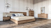 Modern Walnut Harmony Bedroom Set
