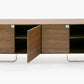 Modern Walnut Veneer Buffet