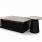 Monolith Marble Coffee Table Set