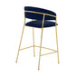 Royale Velvet Bar Stool