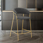 Royale Velvet Bar Stool